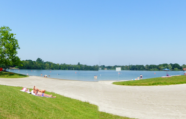Strandbad Waidsee in Weinheim | © Beate Otto