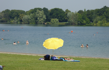 Strandbad Waidsee in Weinheim | © Beate Otto
