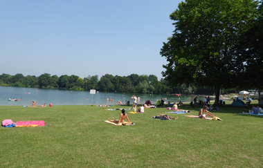 Strandbad Waidsee in Weinheim | © Beate Otto