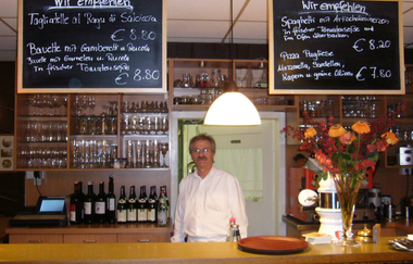 Theke Trattoria Toni | Brackenheim | © Land der 1000 Hügel - Kraichgau-Stromberg