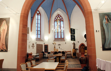 Innenraum der Kapelle | © Stadt Weinheim - Dorith Flößer