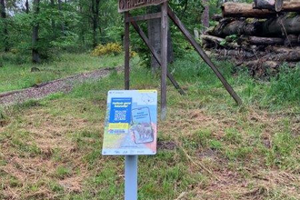 Weitersehen-Station “Totholz ganz lebendig“ | © Landratsamt Rhein-Neckar-Kreis