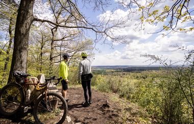 Bikepacking-Overnighter: Gravelbike-Tour von Heidelberg nach Pforzheim - Etappe 1 (Heidelberg - Eppingen) | © Land der 1000 Hügel - Kraichgau-Stromberg