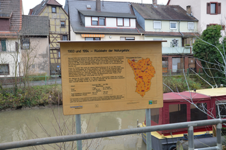 Hochwasserpfad Neckargemünd | © Landratsamt Rhein-Neckar-Kreis