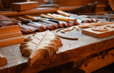 Bild einer Schreinerarbeit im Schreinerdorf Eschelbronn | © Stadt Sinsheim