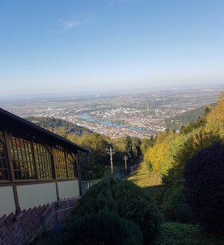 Blick vom Königstuhl / Odenwald | © Touristikgemeinschaft Odenwald e.V.