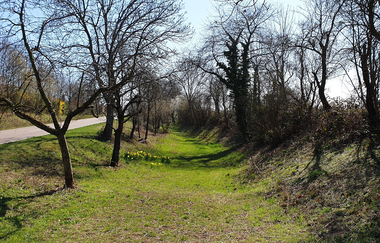 Altwürttenbergischer Landgraben bei Lauffen am Neckar | HeilbronnerLand | © Stadt Lauffen am Neckar