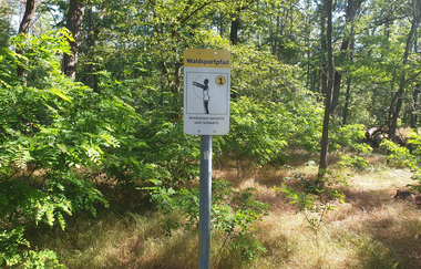 Waldsportpfad Hockenheim | © Landratsamt Rhein-Neckar-Kreis
