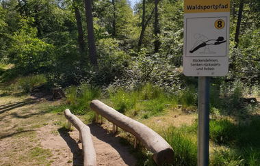 Waldsportpfad Hockenheim | © Landratsamt Rhein-Neckar-Kreis