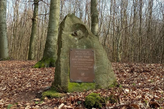 Zum Denkmal des letzten Wolfs vom Odenwald | © Stadt Eberbach