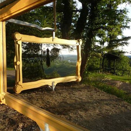 Skulptur Weitblick auf dem Eppinger Linienweg