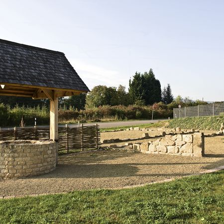 Nachgebauter Römerbrunnen