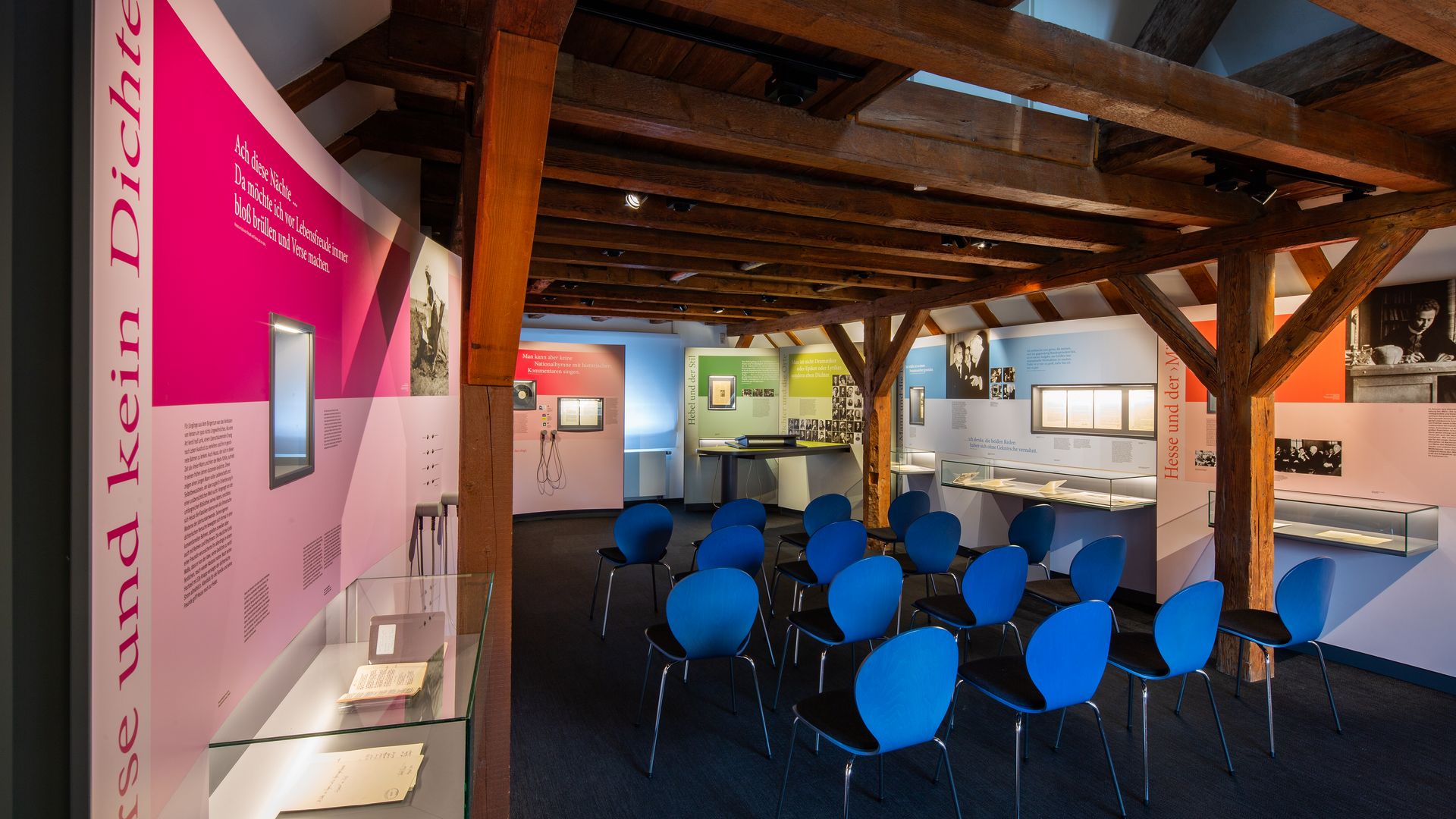 Theodor Heuss Museum Innenansicht Erdgeschoss